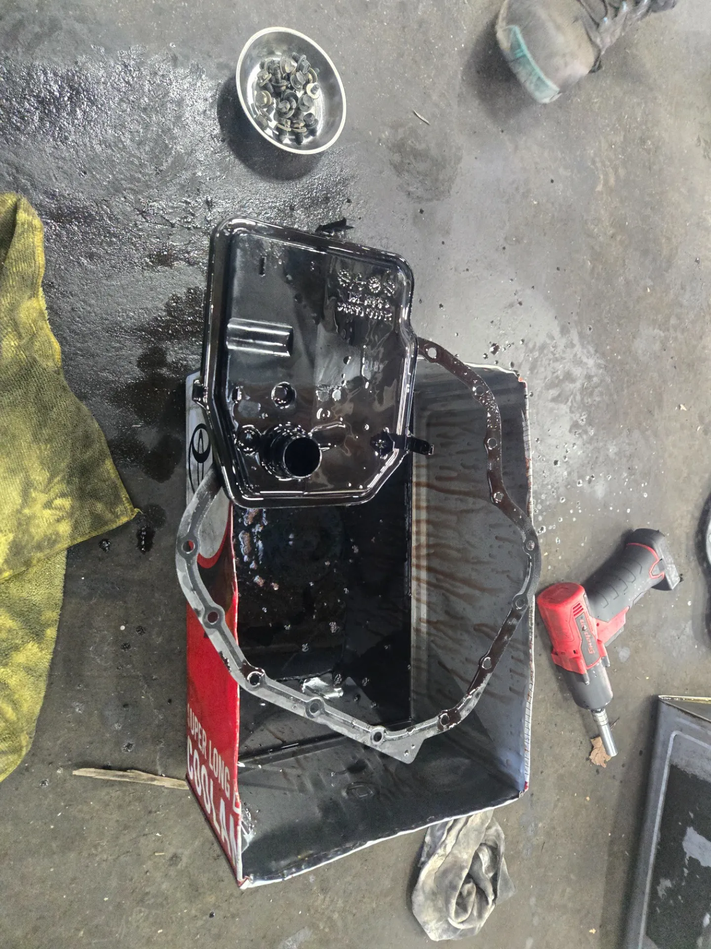 タントCVT ストレーナー交換