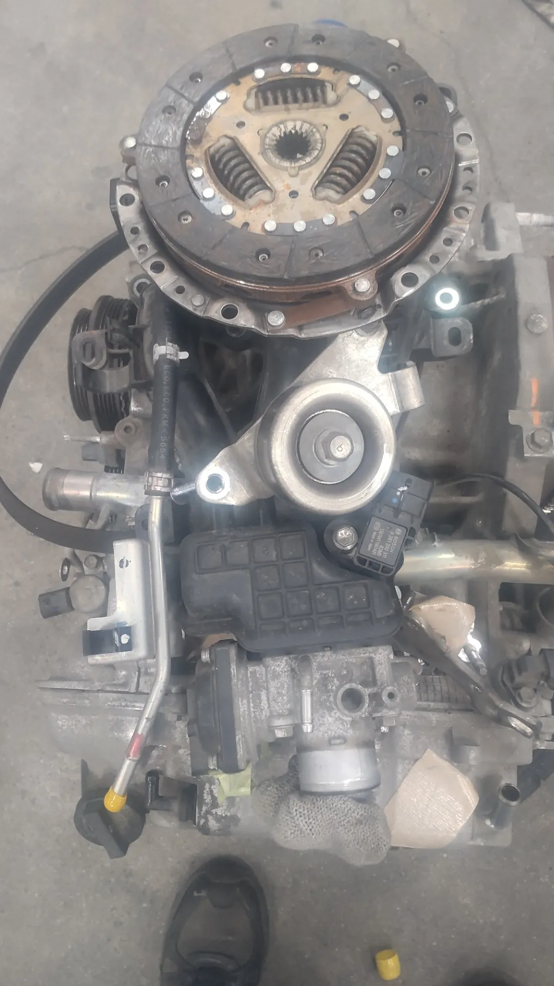 エブリイエンジン載せ換えとクラッチ交換