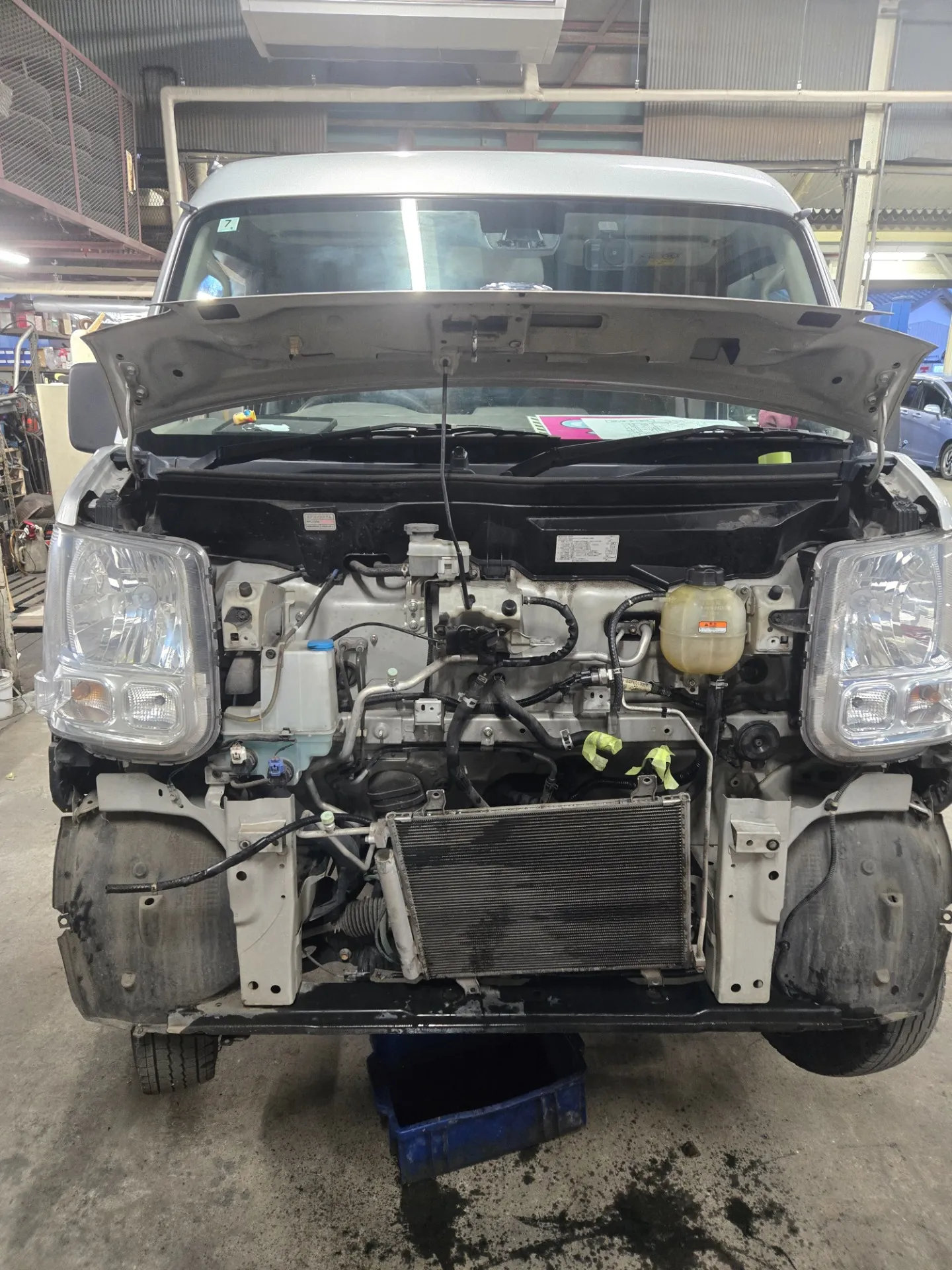 DA17vエブリイラジエーター交換